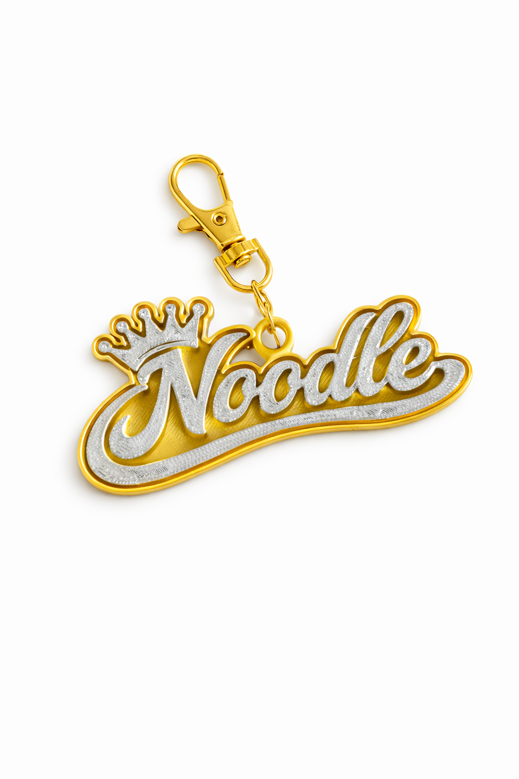 Custom Dog Nameplate Tag — 3D printed object