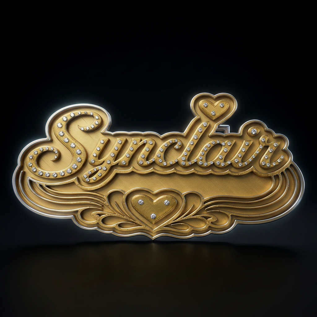 Custom Name Plate Belt Buckle — 3D printed object