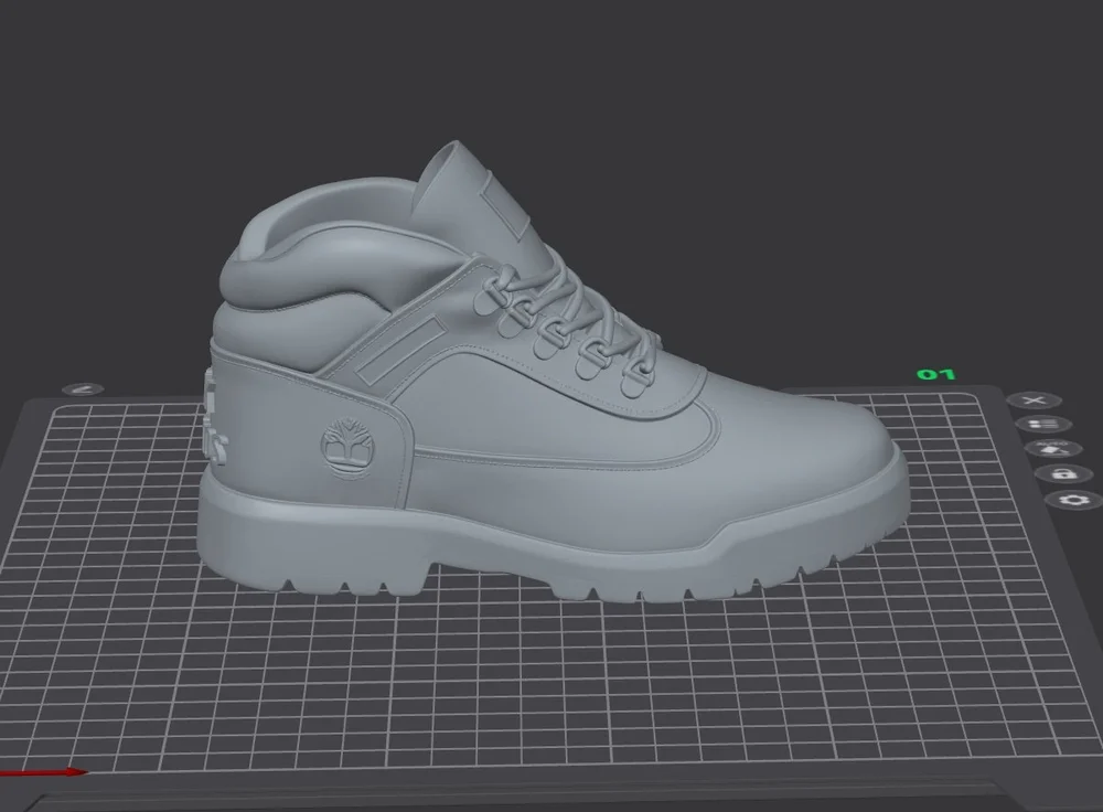 Beef & Broccoli Timbs Planter STL — digital STL file